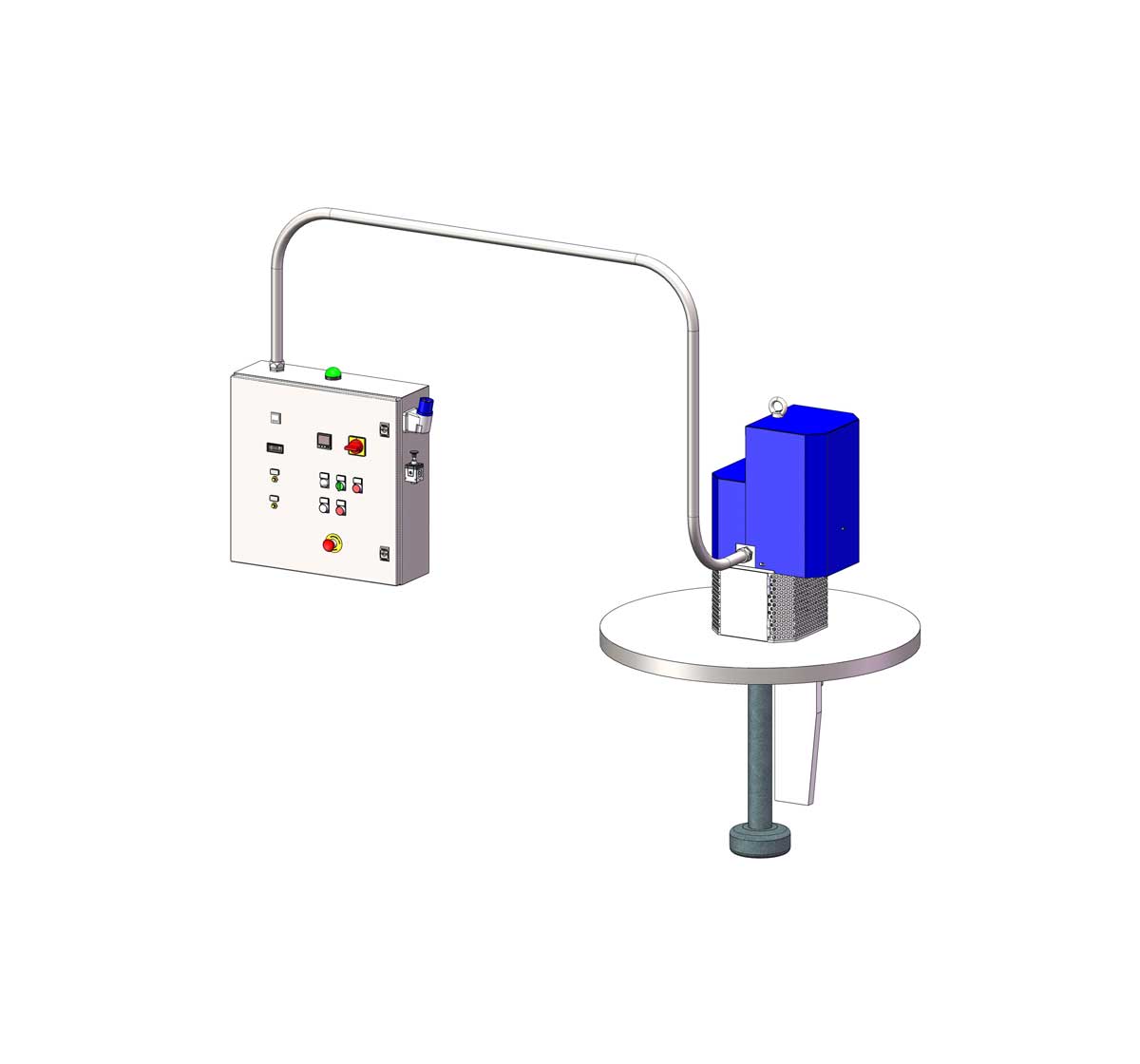 Degasatore per paranco