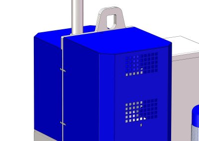 Degasatore per paranco con dosatore tiro