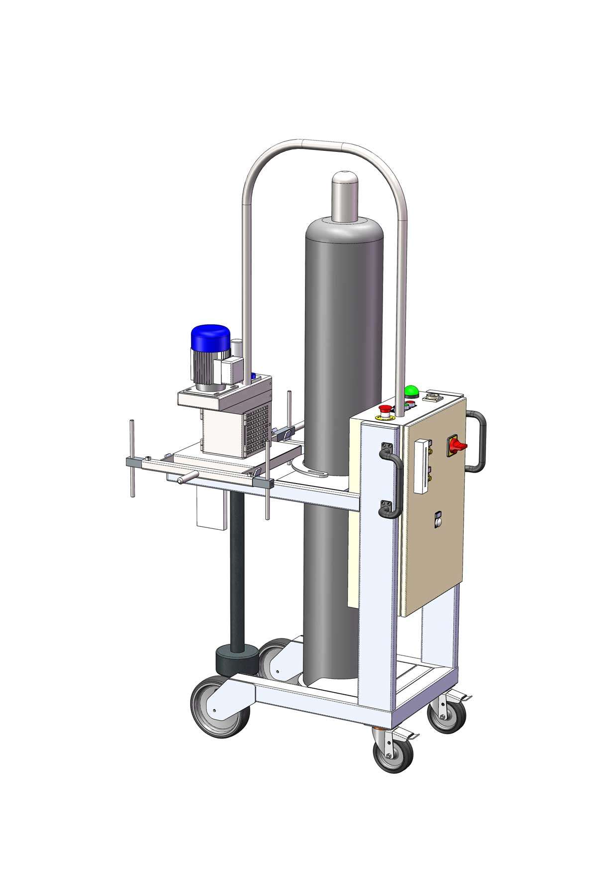 Degasatore portatile