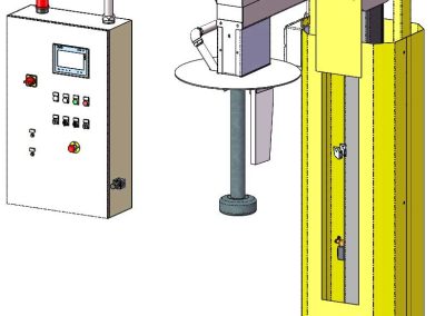 Degasatore su Colonna