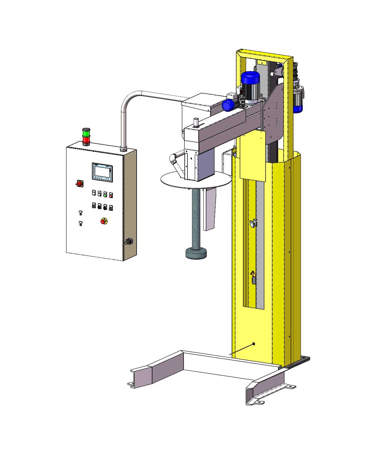 Degasatore su colonna