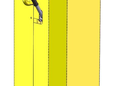 Degasatore su Colonna Girevole Manuale Leva sbloccaggio