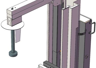 Degasatore su carrello