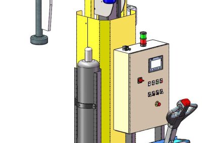 Degasatore su carrello Optional Carrello motorizzato elettrico