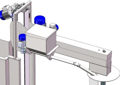 Degasatore su carrello Sistema dosaggio sale