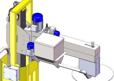 Degasatore su carrello basic Sistema dosaggio sale