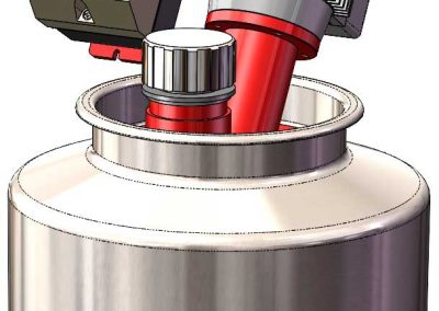 Miscelatore vernice inox 15l
