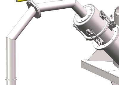 T4 Alu Dual tubo aspirazione