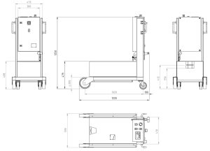 T4 Alu Heater Dimensioni