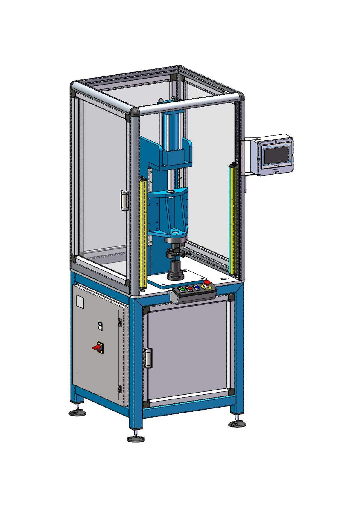 Pressa 10T con controllo piantaggio automatica