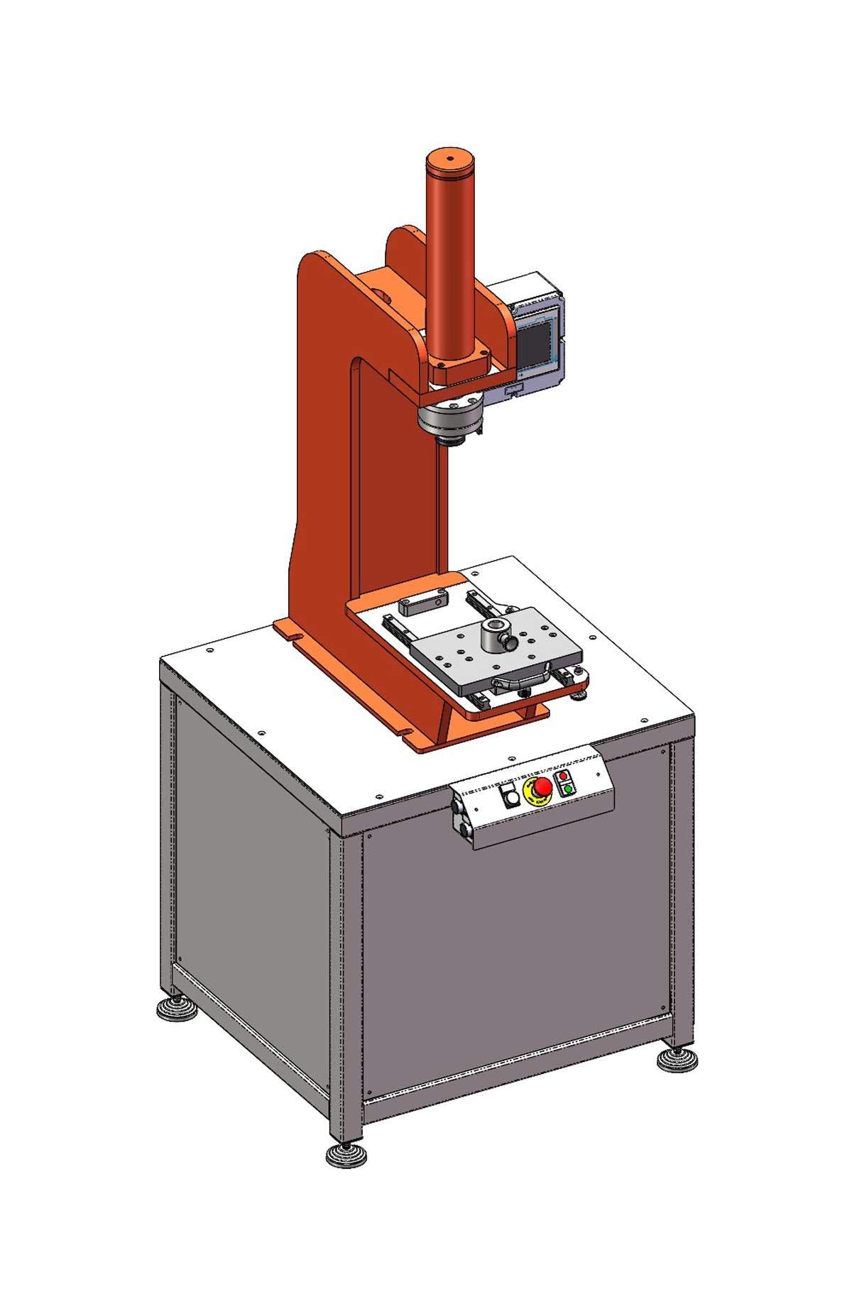 Pressa 10T con controllo piantaggio