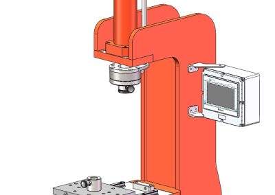 Pressa 10T con controllo piantaggio Cilindro idraulico cella di carico