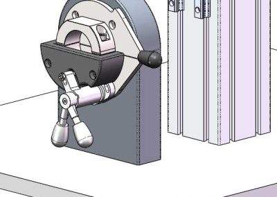 Sistema avvitatura manuale biella Supporto portapezzo