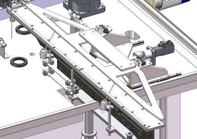 Sistema ingrassaggio anelli tenuta Alimentatore anelli lineare